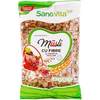 Sano Vita | Musli cu fibre 400g
