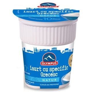Olympus | Iaurt cu specific grecesc 10% grasime 350g