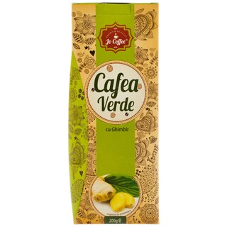 Jo Coffee | Cafea verde cu ghimbir 200g