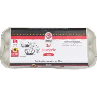 Gusturi romanesti | Oua cod 1 marime M, 10 bucati