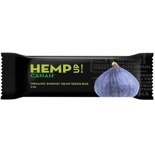 Canah | Hemp Up | Baton ECO cu seminte de canepa si smochine 48g