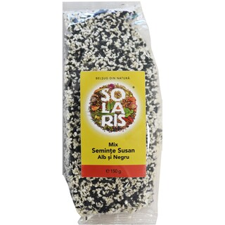 Solaris | Mix seminte susan alb si negru 150g