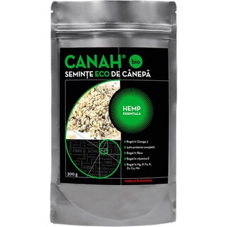 Canah | Seminte decorticate de canepa eco 300g